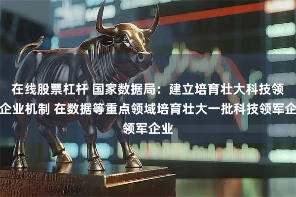 在线股票杠杆 国家数据局：建立培育壮大科技领军企业机制 在数据等重点领域培育壮大一批科技领军企业